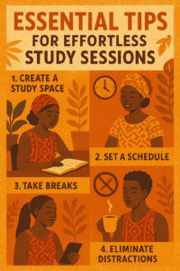 Essential Tips for Effortless Study Sessions