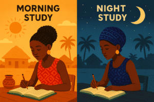 Morning Study vs Night Study