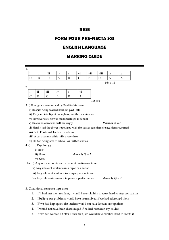 F4 ENGLISH MS ISESE PRE-NECTA S03 2025 .pdf