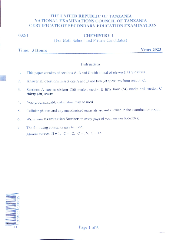 Chemistry1-F4-2023- WAZAELIMU.COM.pdf