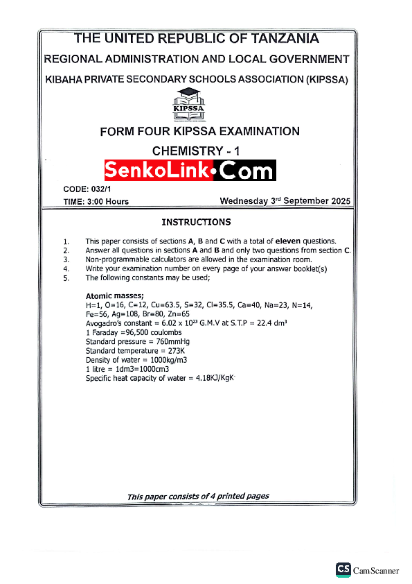 CHEMISTRY 1 KIPSSA F4 2025 AUGUST Senkolink.com.pdf