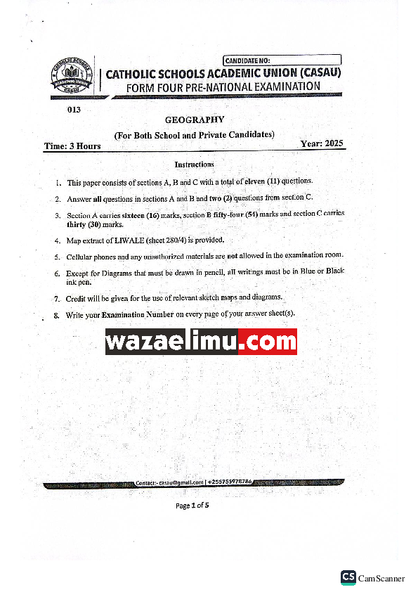 GEOGRAPHY CASAU - WazaElimu.com.pdf