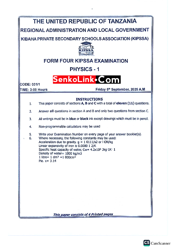 PHYSICS 1 KIPSSA F4 2025 AUGUST Senkolink.com.pdf