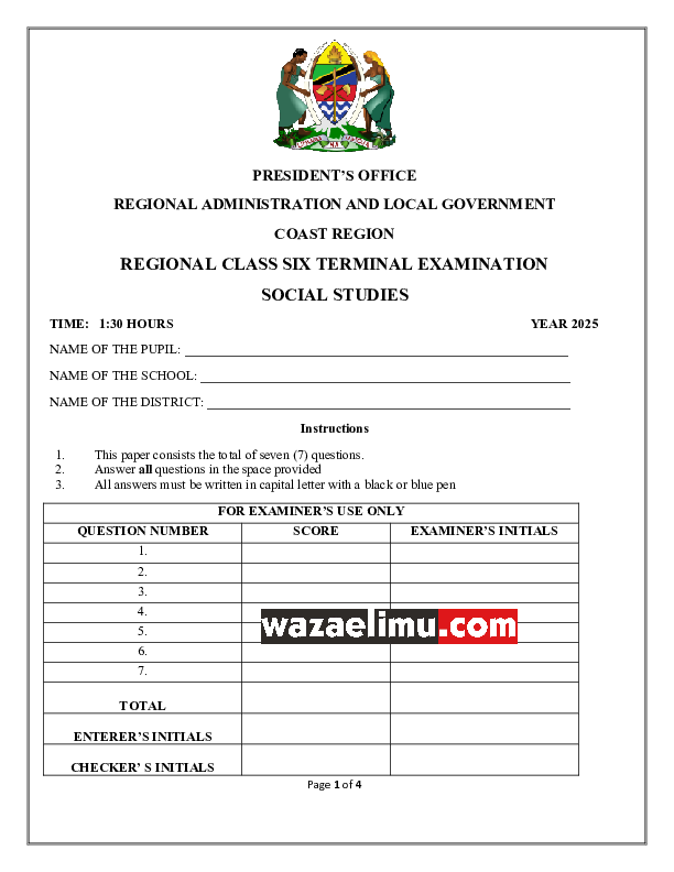 SOCIAL STUDIES VI - WazaElimu.com.pdf