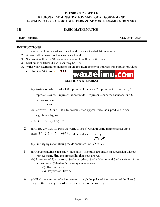 BMATHEMATICS NWZ - ELIMUCONNECT.ONLINE.pdf