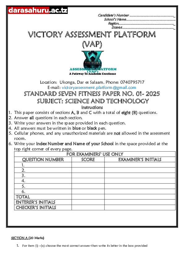 ELIMUCONNECT.ONLINE SCIENCE AND TECHNOLOGY VAP SCIE.pdf