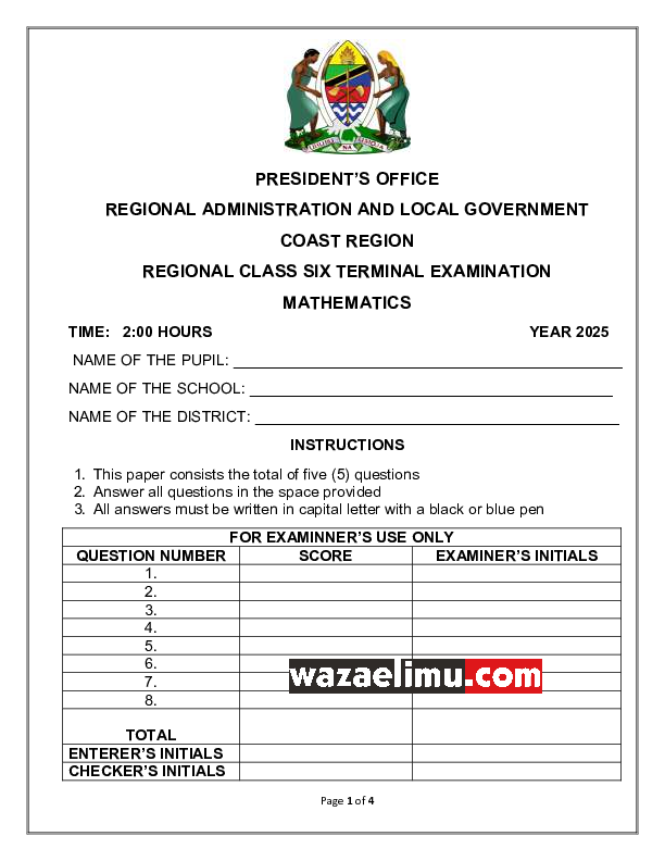 MATHEMATICS VI - WazaElimu.com.pdf