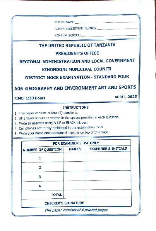 G4 MOCK KINONDONI GEO 2025.pdf