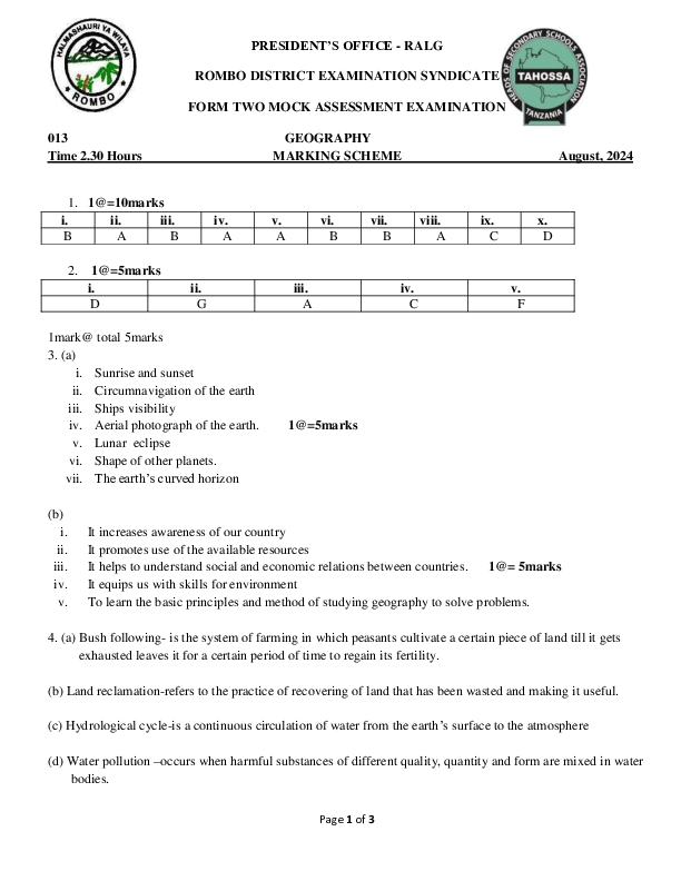 GEOGRAPHY F2 MARKING SCHEME MOCK - 2024.pdf