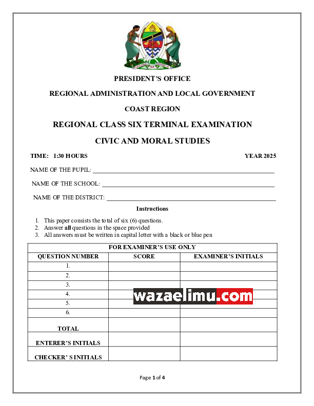 CIVIC AND MORAL VI - WazaElimu.com.pdf