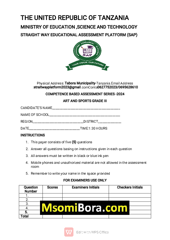 ART AND SPORT GRADE III NEW