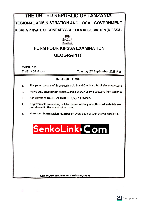 GEOGRAPHY KIPSSA F4 2025 AUGUST Senkolink.com.pdf