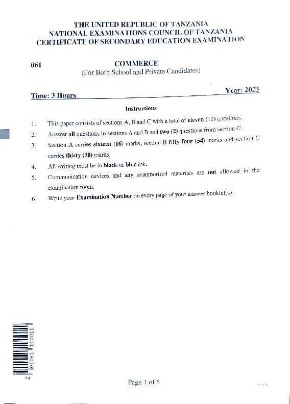 Commerce-F4-2023- WAZAELIMU.COM.pdf