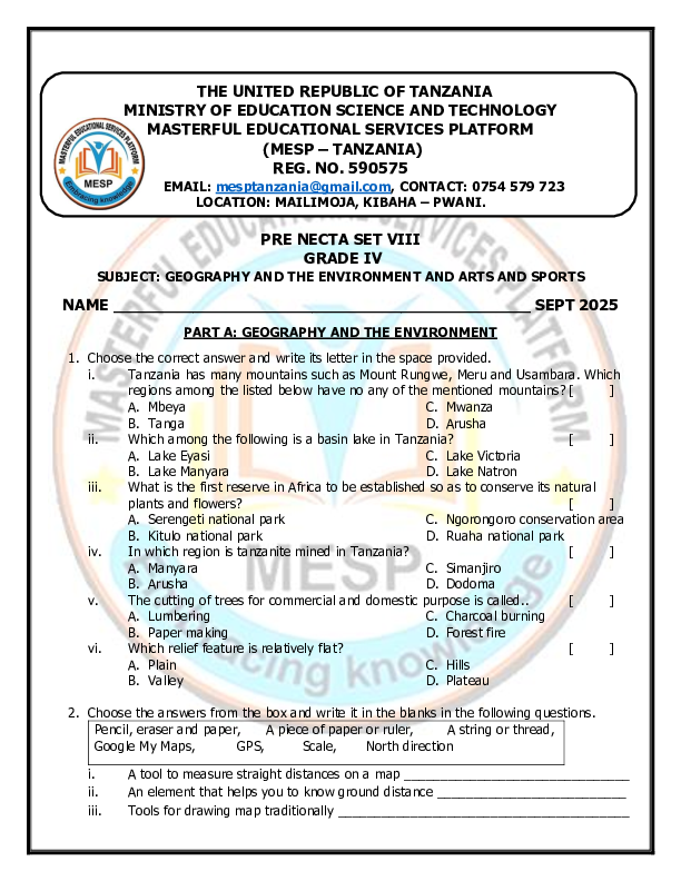 GEOGRAPHY_AND_THE_ENVIRONMENT_AND_ARTS_AND_SPORTS_SET8.pdf