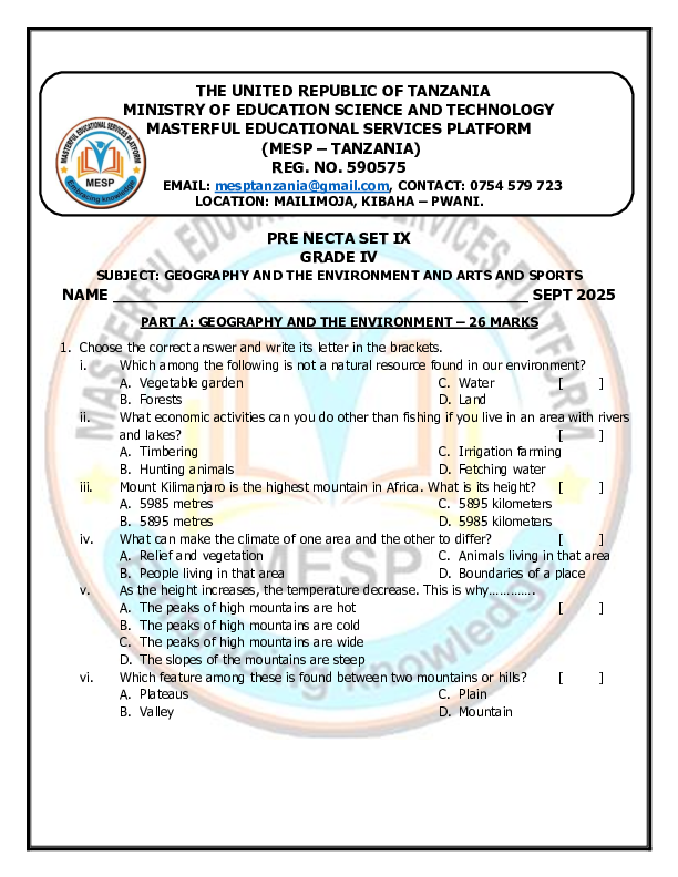 GEOGRAPHY_AND_THE_ENVIRONMENT_AND_ARTS_AND_SPORTS_SET9.pdf