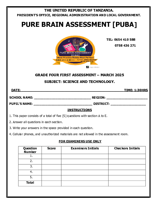 PUBA G4 1ST ASSESSMENT- SCIE & TECH.pdf
